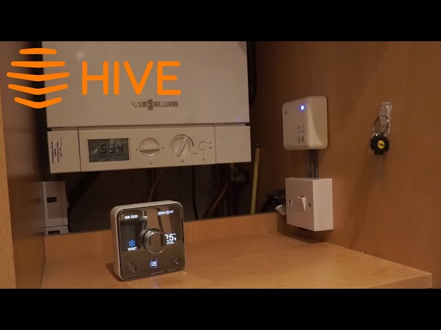 Hive thermostat installer London setting up smart heating controls and app connection